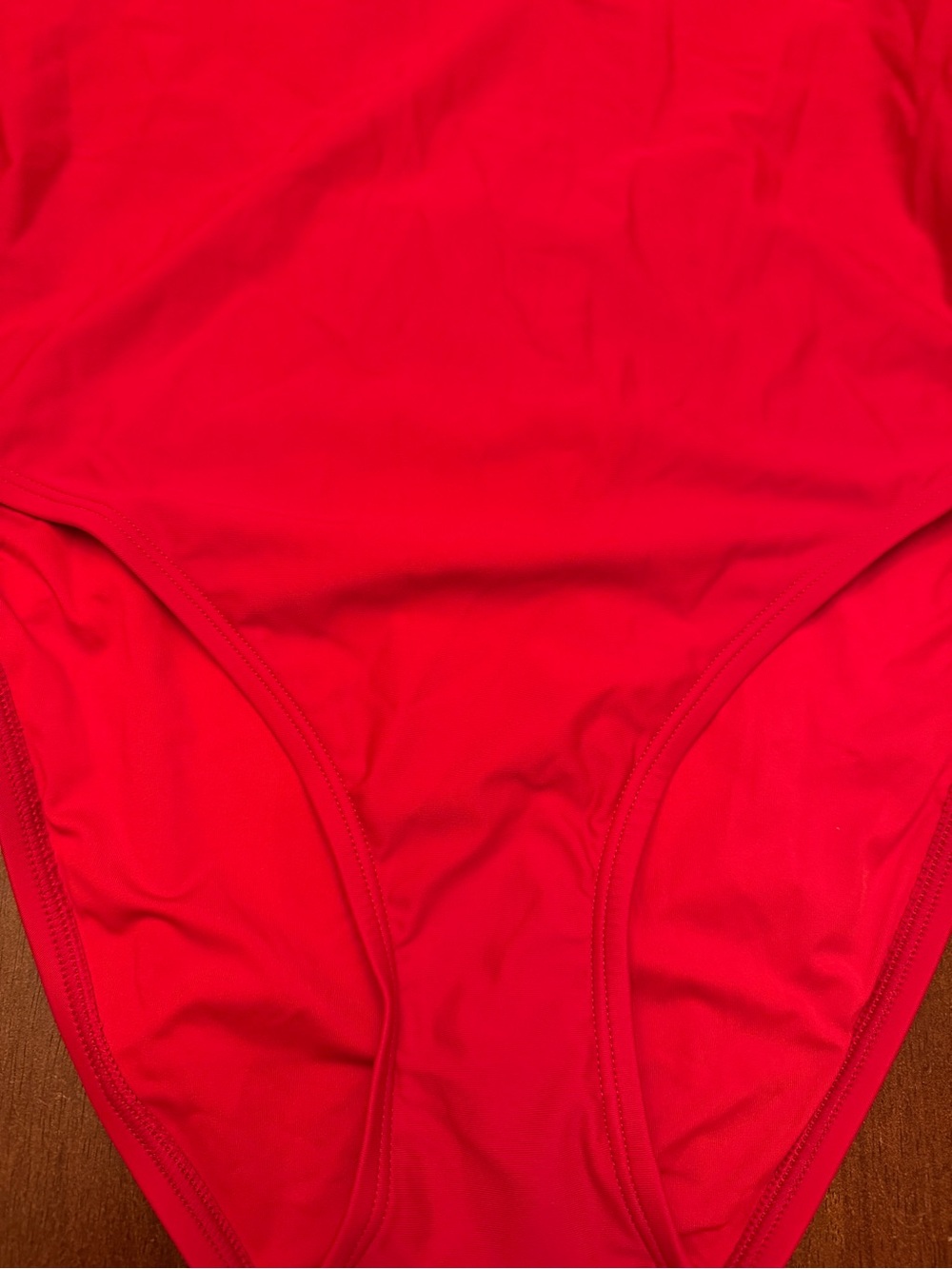 Quince Red One-Piece Swimsuit - Picture 9 of 10